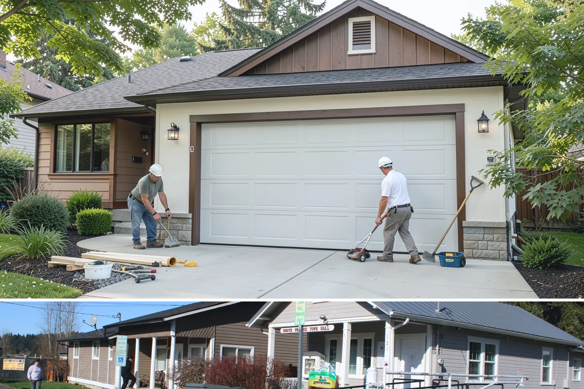 Grout Repair in South Prairie, Pierce County, WA - Grout repair is a quick interior fix appropriate for any time of year, especially before winter moisture sets in.