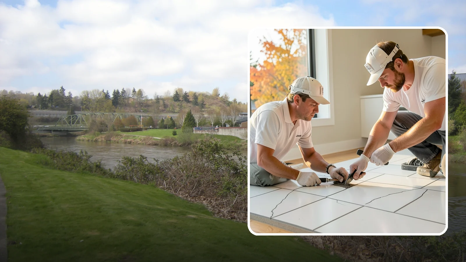 Grout Repair in Tukwila, King County, WA - Cracked or missing grout removed and replaced to restore a clean, sealed surface.
