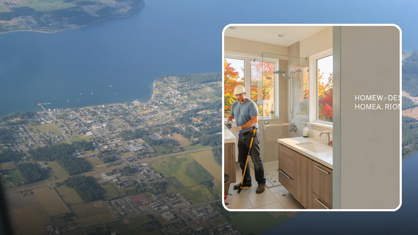 Guest Bathroom Remodel in Coupeville, Island County, WA - A guest bathroom remodel gives visitors a welcoming, well-appointed space that reflects the rest of your home.