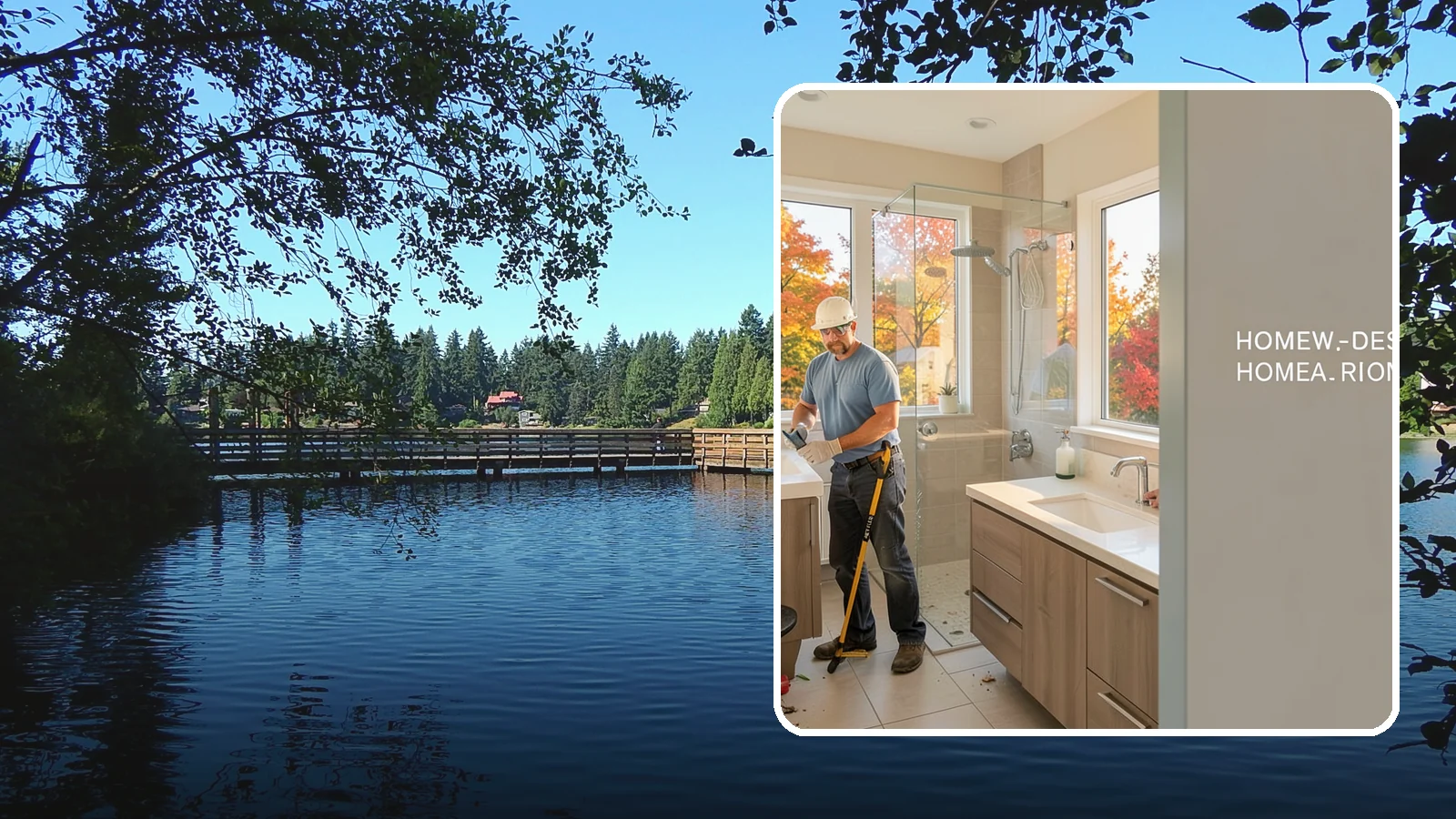 Guest Bathroom Remodel in Federal Way, King County, WA - A guest bathroom remodel gives visitors a welcoming, well-appointed space that reflects the rest of your home.