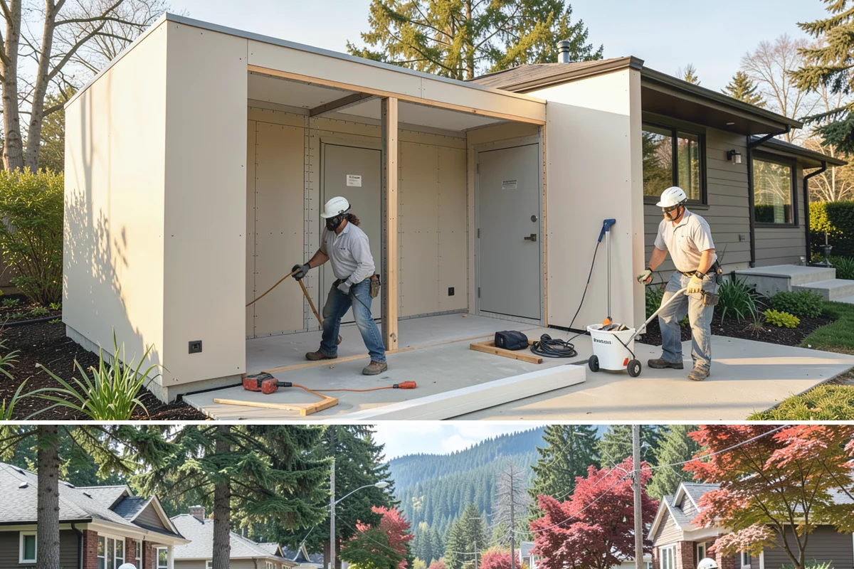 Guest Bathroom Remodel in Hunts Point, King County, WA - Many homeowners schedule guest bath updates in autumn so the room is ready before holiday visitors arrive.