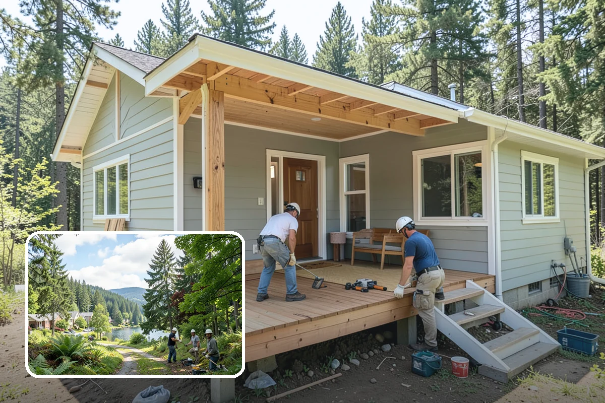 Guest Bathroom Remodel in Lake Forest Park, King County, WA - Makes a strong impression on overnight guests