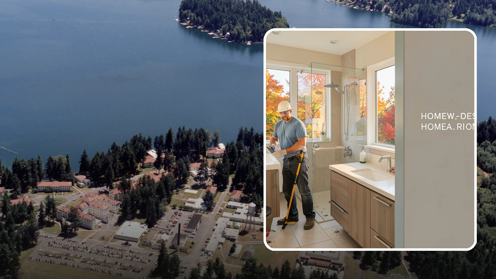 Guest Bathroom Remodel in Lakewood, Pierce County, WA - A guest bathroom remodel gives visitors a welcoming, well-appointed space that reflects the rest of your home.