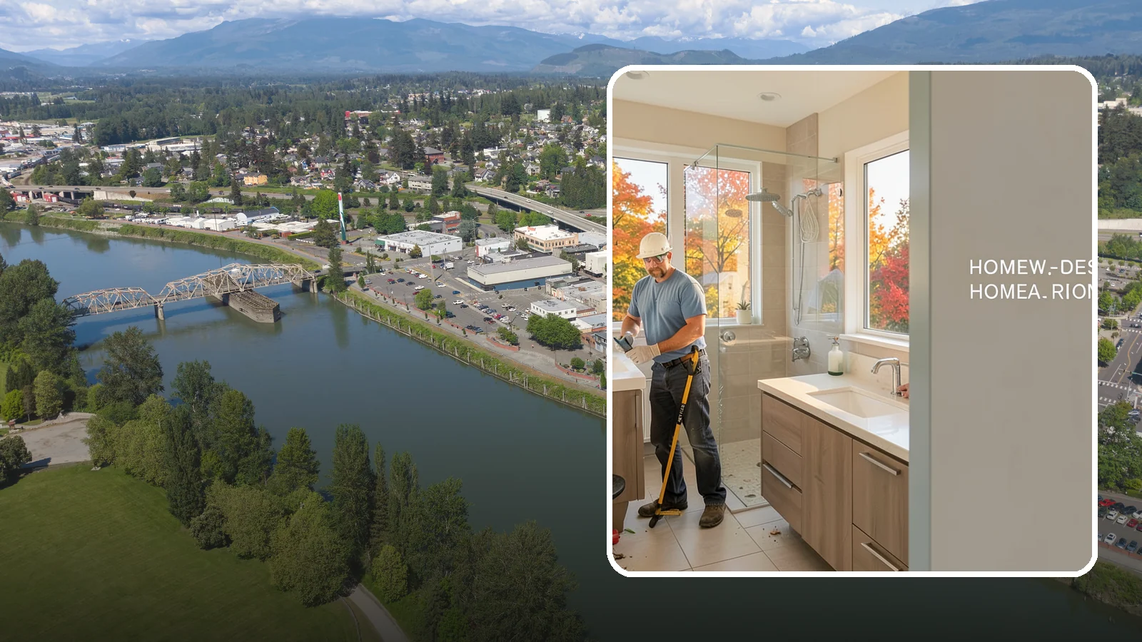 Guest Bathroom Remodel in Mount Vernon, Skagit County, WA - A guest bathroom remodel gives visitors a welcoming, well-appointed space that reflects the rest of your home.
