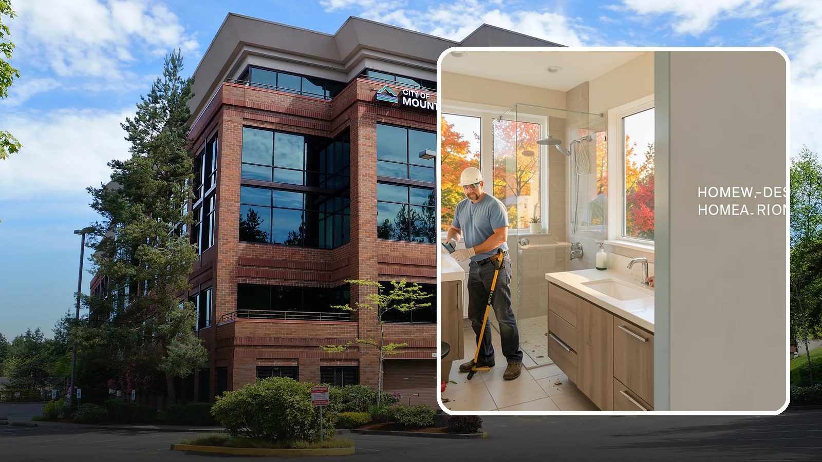 Guest Bathroom Remodel in Mountlake Terrace, Snohomish County, WA - A guest bathroom remodel gives visitors a welcoming, well-appointed space that reflects the rest of your home.