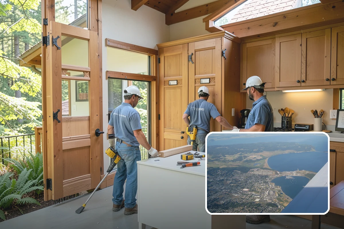 Guest Bathroom Remodel in Oak Harbor, Island County, WA - Makes a strong impression on overnight guests