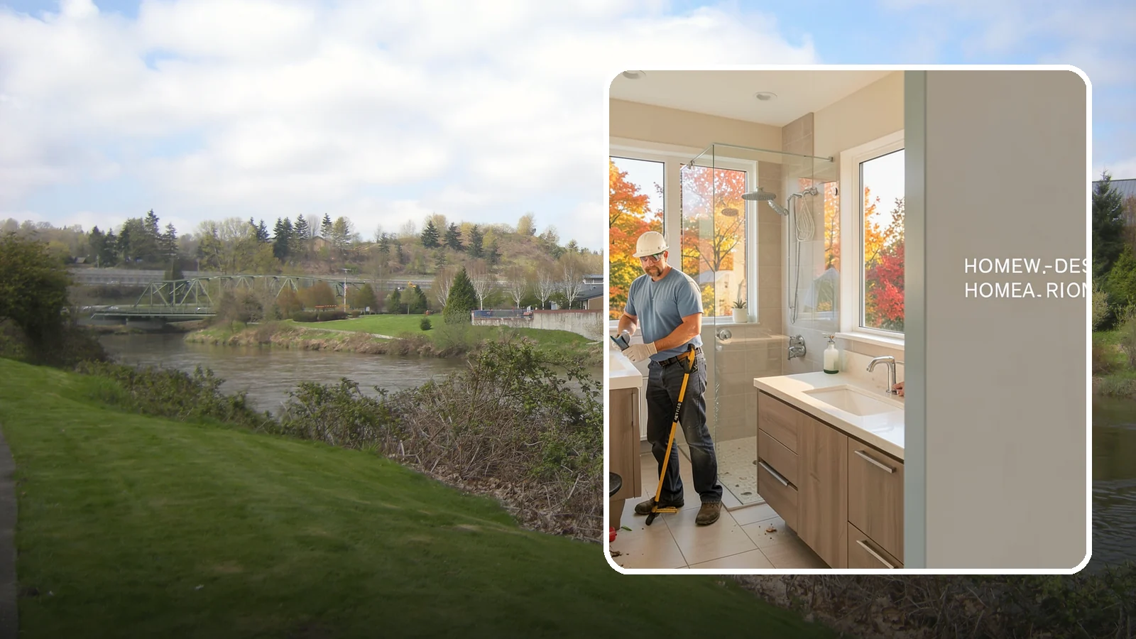 Guest Bathroom Remodel in Tukwila, King County, WA - A guest bathroom remodel gives visitors a welcoming, well-appointed space that reflects the rest of your home.