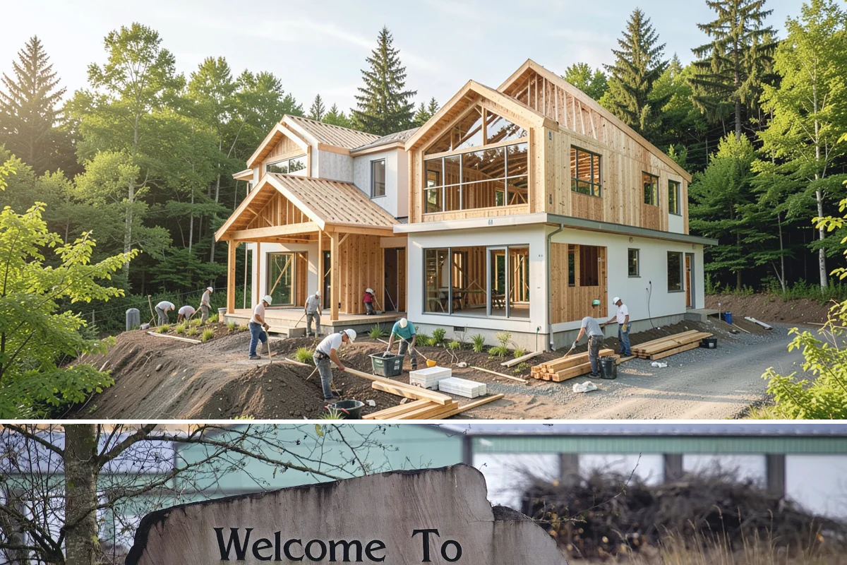Guest House Construction in Buckley, Pierce County, WA - Guest house exterior construction is best scheduled for drier months, positioning the unit ready before summer visiting season.