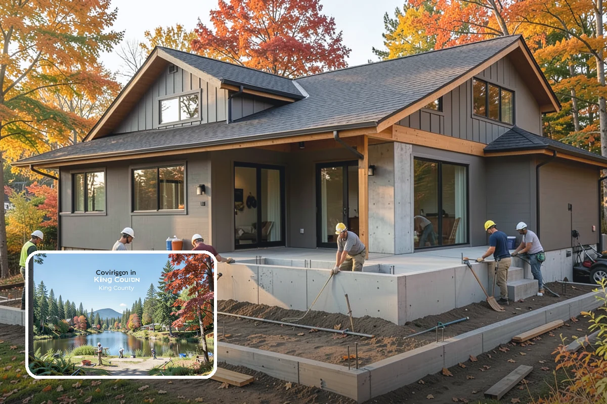 Guest House Construction in Covington, King County, WA - Comfortable, private space for visitors