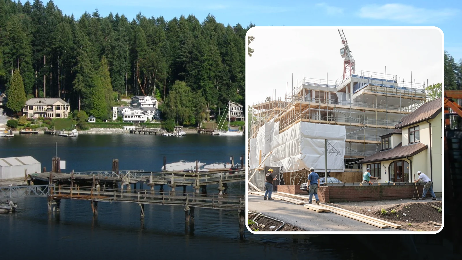Guest House Construction in Gig Harbor, Pierce County, WA - Guest house construction that gives visitors comfortable, private accommodations on your Western Washington property.