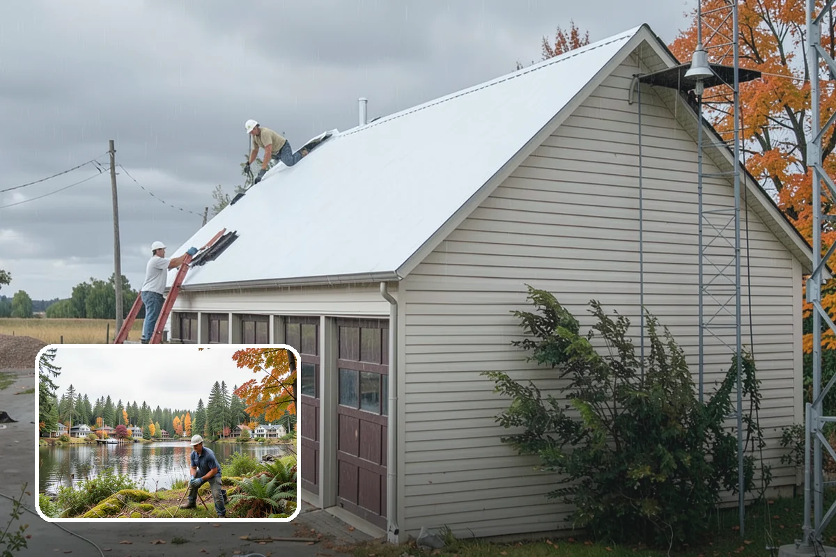 Guest House Construction in La Conner, Skagit County, WA - Comfortable, private space for visitors