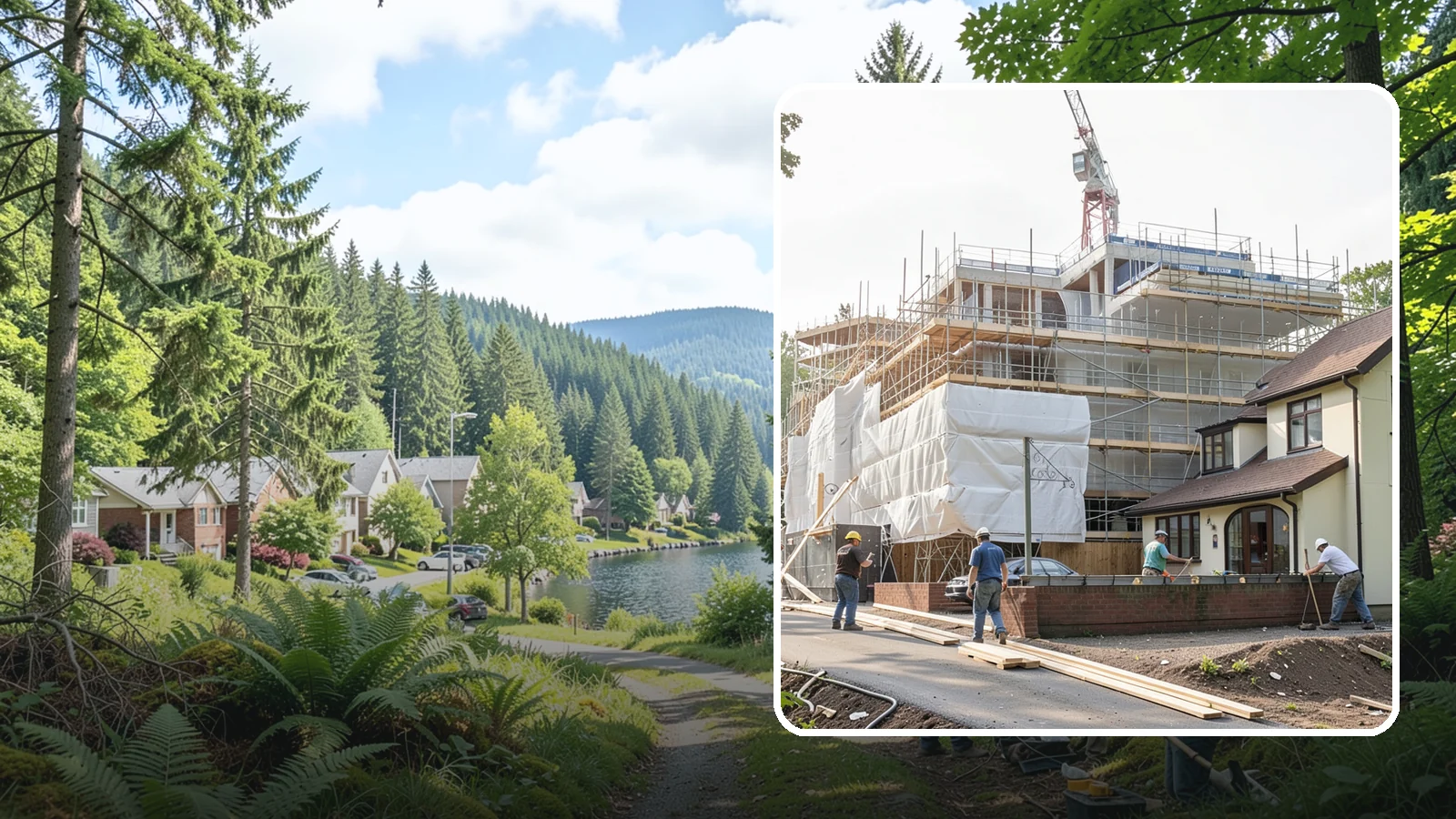 Guest House Construction in Lake Forest Park, King County, WA - Guest house construction that gives visitors comfortable, private accommodations on your Western Washington property.