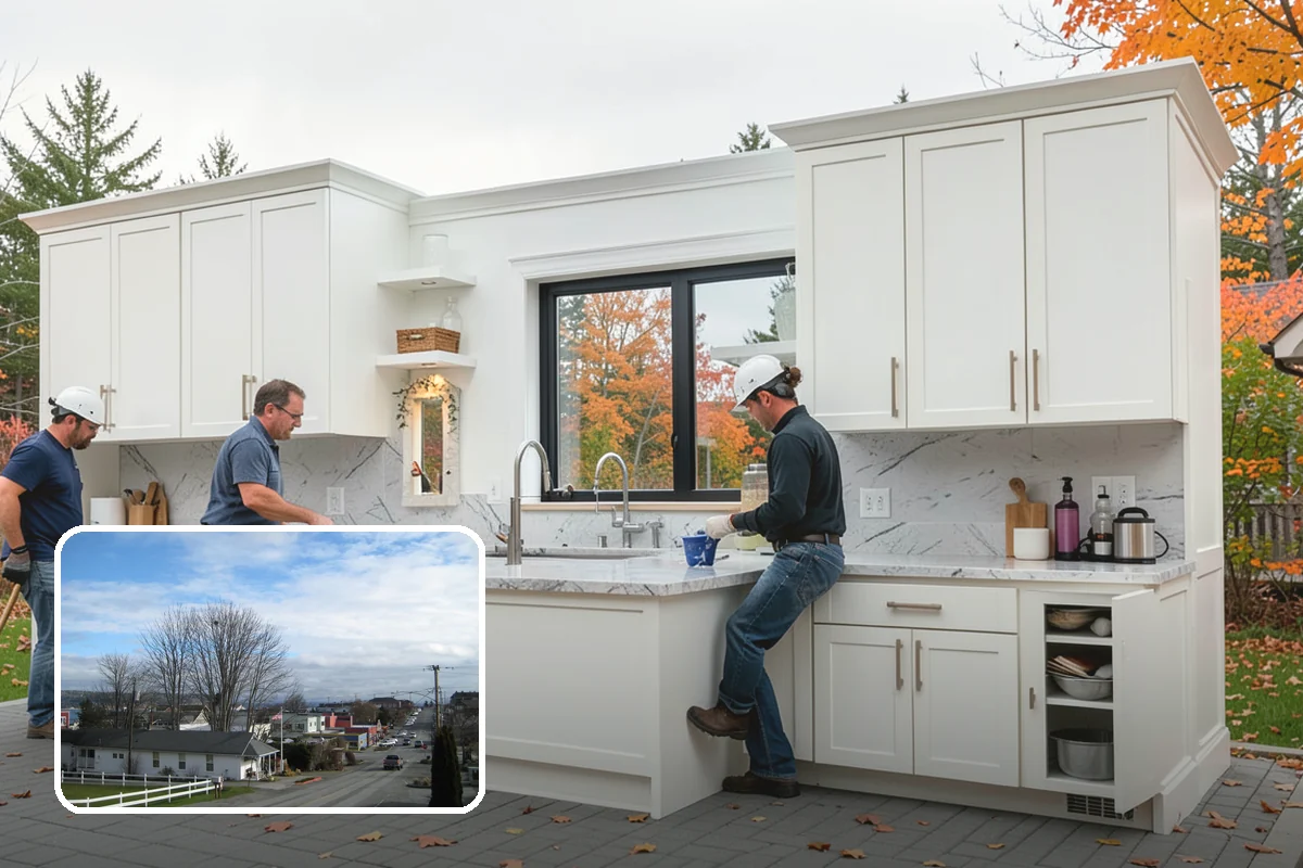 Guest House Construction in Langley, Island County, WA - Comfortable, private space for visitors
