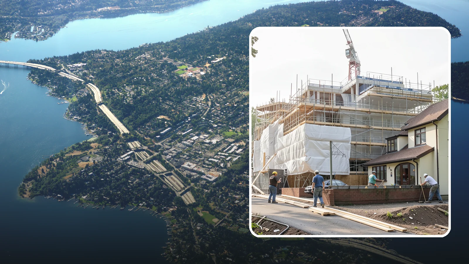 Guest House Construction in Mercer Island, King County, WA - Guest house construction that gives visitors comfortable, private accommodations on your Western Washington property.