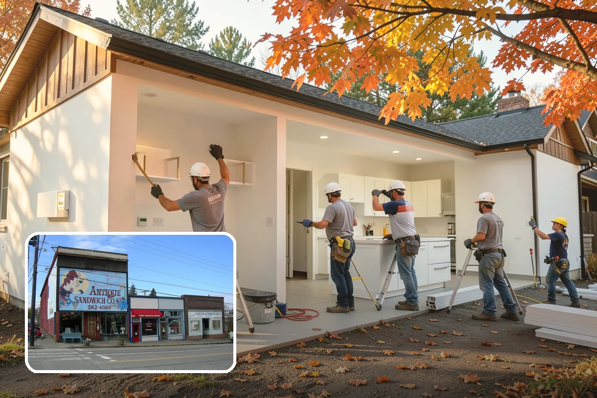 Guest House Construction in Ruston, Pierce County, WA - Comfortable, private space for visitors