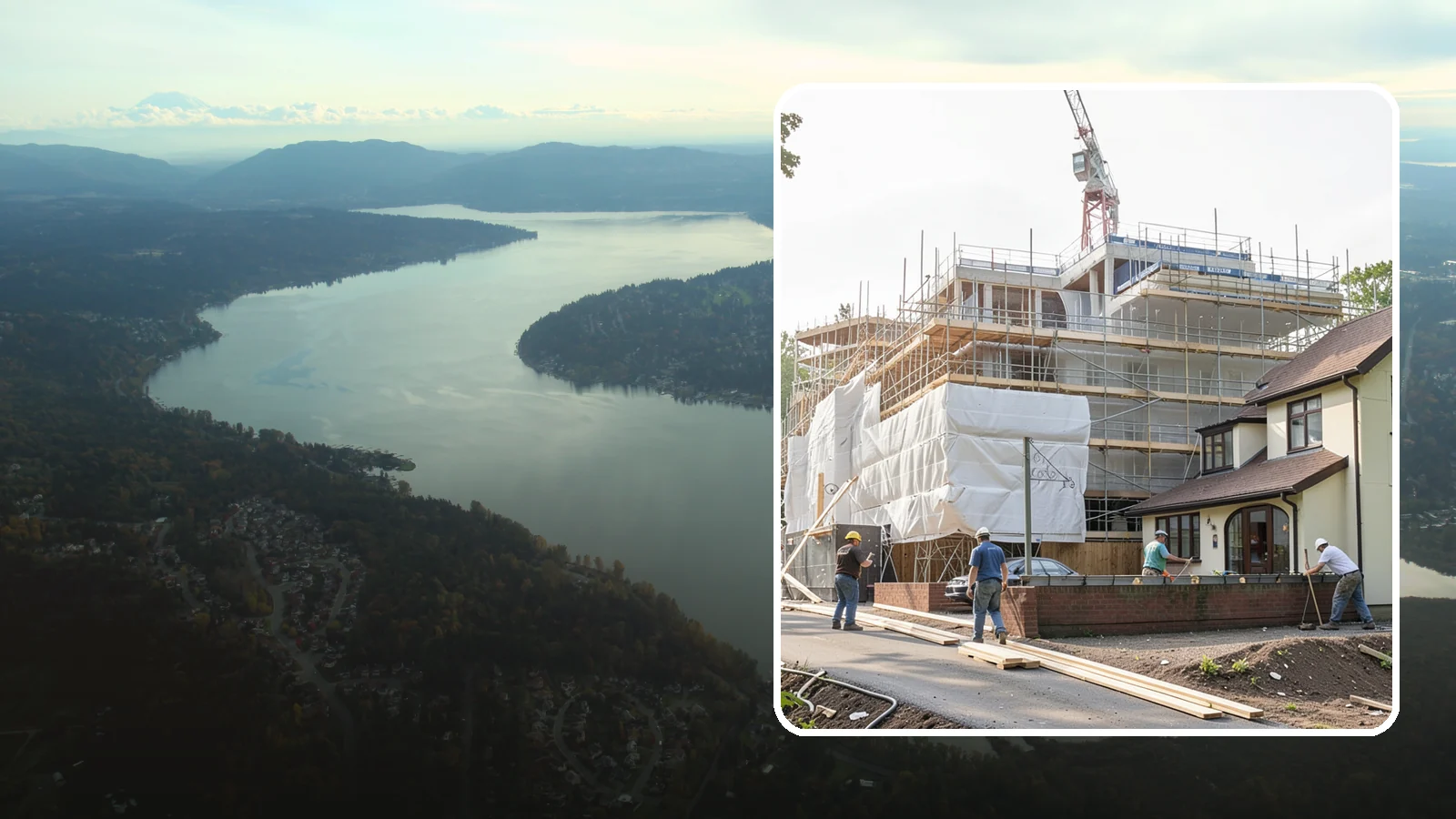 Guest House Construction in Sammamish, King County, WA - Guest house construction that gives visitors comfortable, private accommodations on your Western Washington property.
