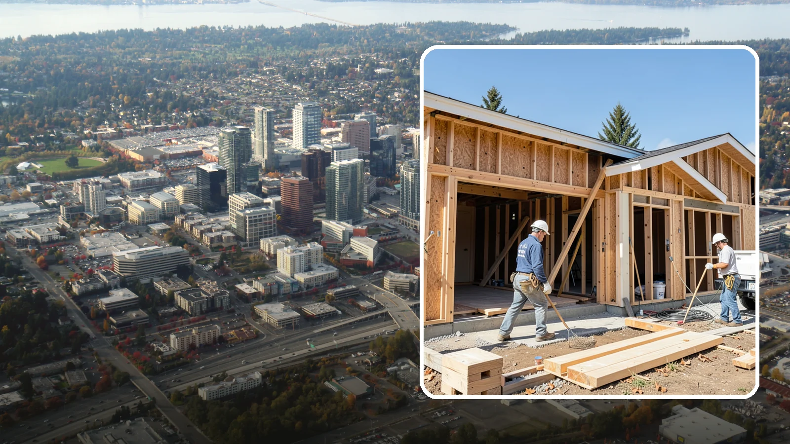 Gut Renovation in Bellevue, King County, WA - A complete gut renovation that strips a Western Washington home to the studs and rebuilds it exactly the way you want.