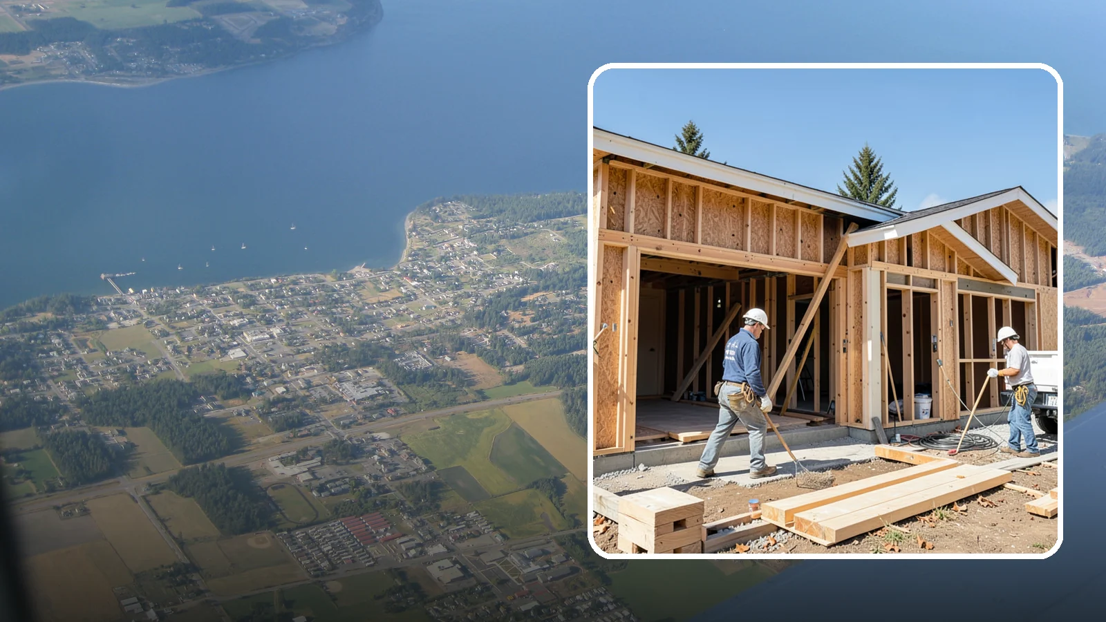 Gut Renovation in Coupeville, Island County, WA - A complete gut renovation that strips a Western Washington home to the studs and rebuilds it exactly the way you want.