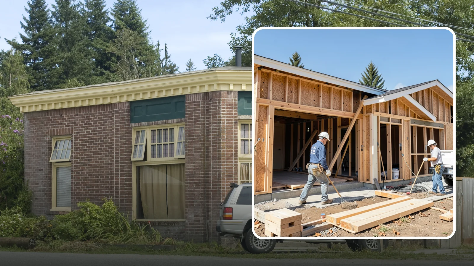Gut Renovation in Hamilton, Skagit County, WA - A complete gut renovation that strips a Western Washington home to the studs and rebuilds it exactly the way you want.