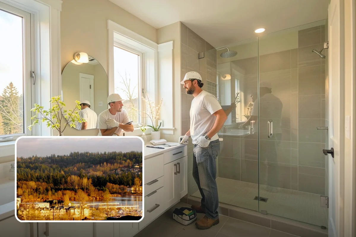Gut Renovation in Kenmore, King County, WA - A complete fresh start down to the framing