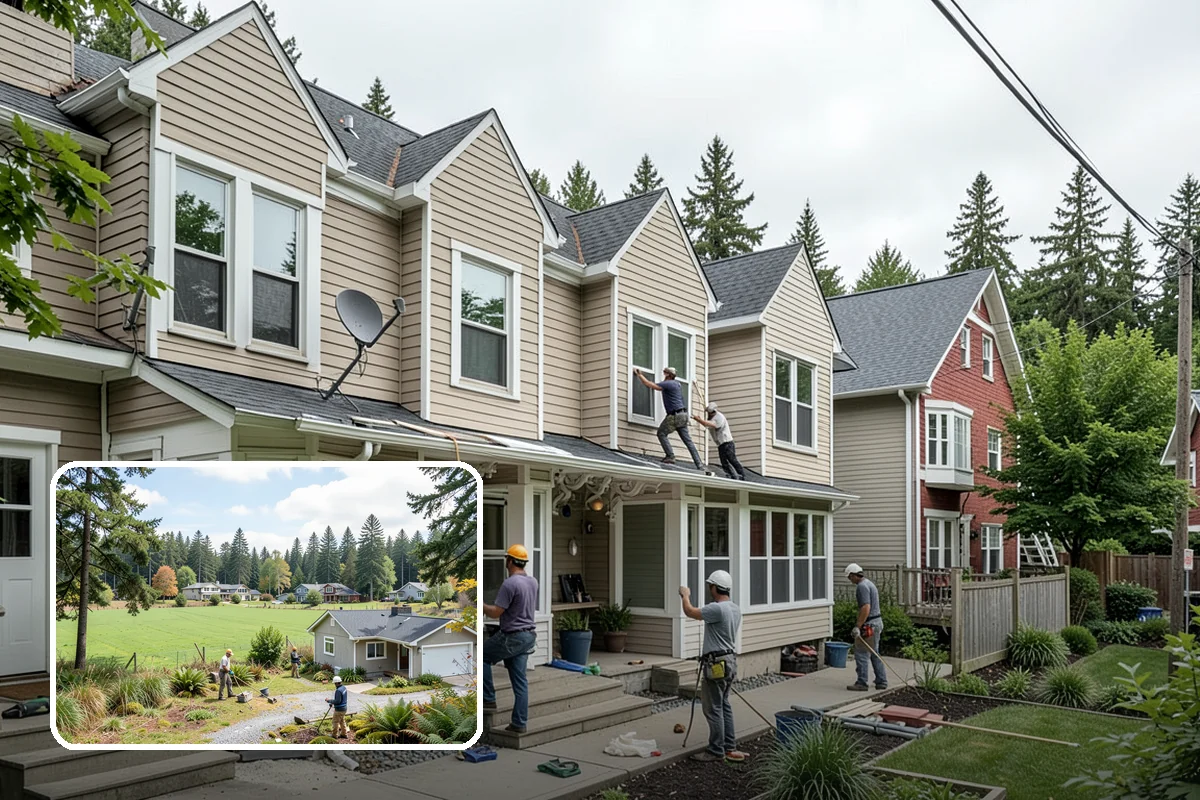 Gut Renovation in Lyman, Skagit County, WA - A complete fresh start down to the framing