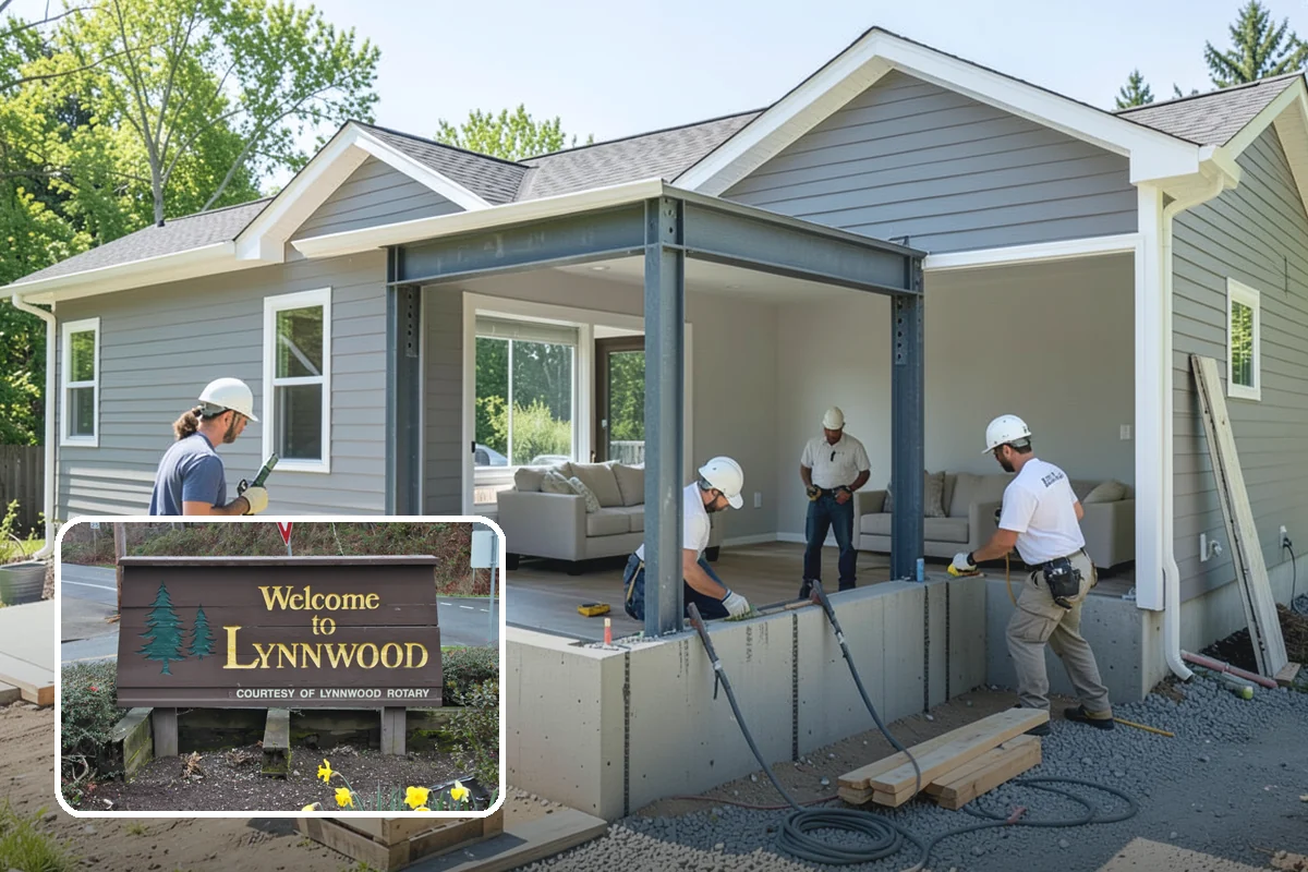 Gut Renovation in Lynnwood, Snohomish County, WA - A complete fresh start down to the framing