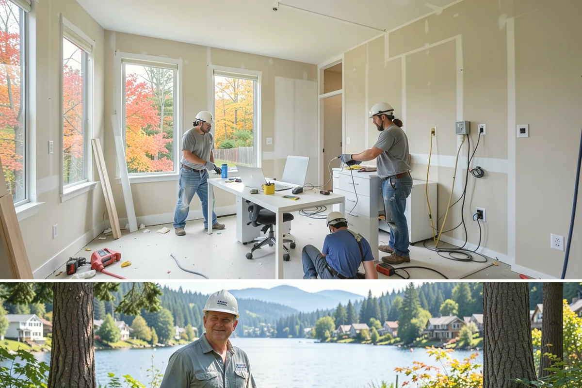 Gut Renovation in Milton, King County, WA - Gut renovations pair well with a fall or winter start so demolition and rebuilding happen while the home is unoccupied and...