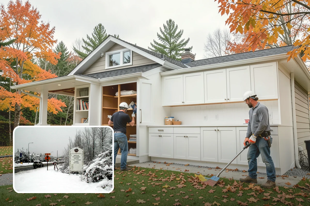 Gut Renovation in Newcastle, King County, WA - A complete fresh start down to the framing