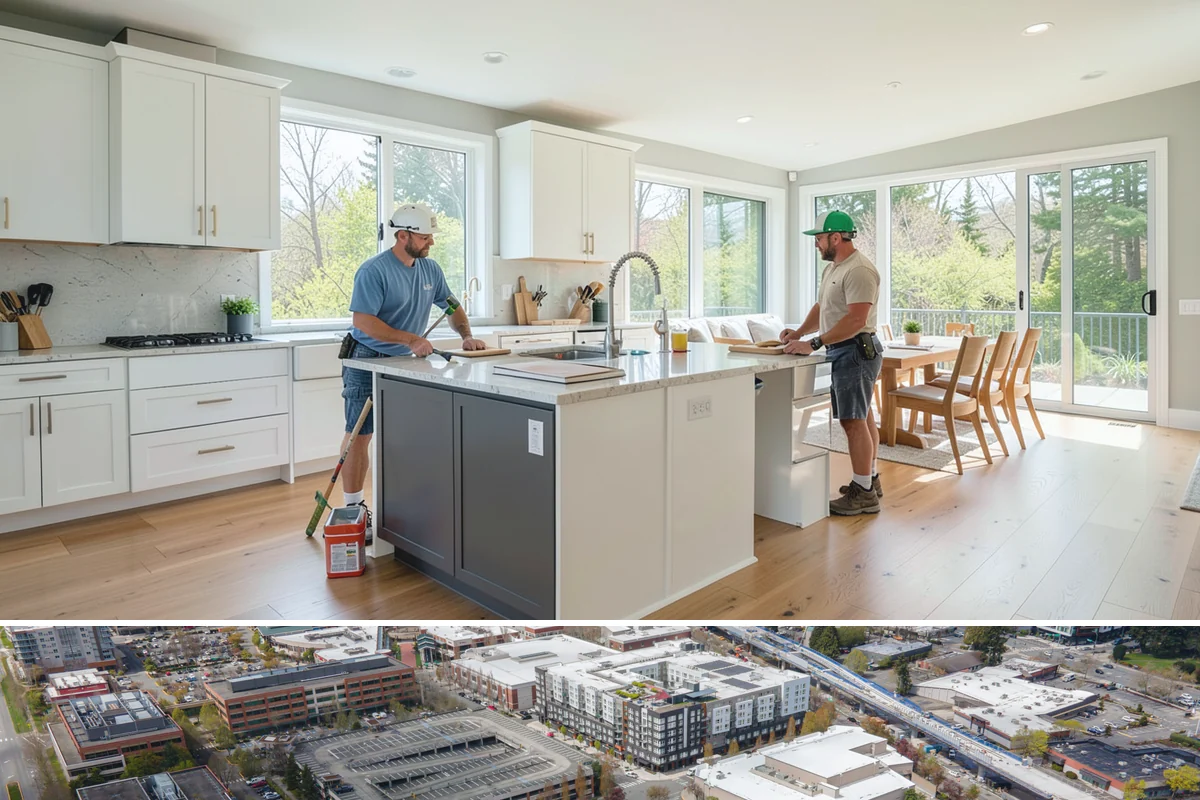 Gut Renovation in Redmond, King County, WA - Gut renovations pair well with a fall or winter start so demolition and rebuilding happen while the home is unoccupied and...