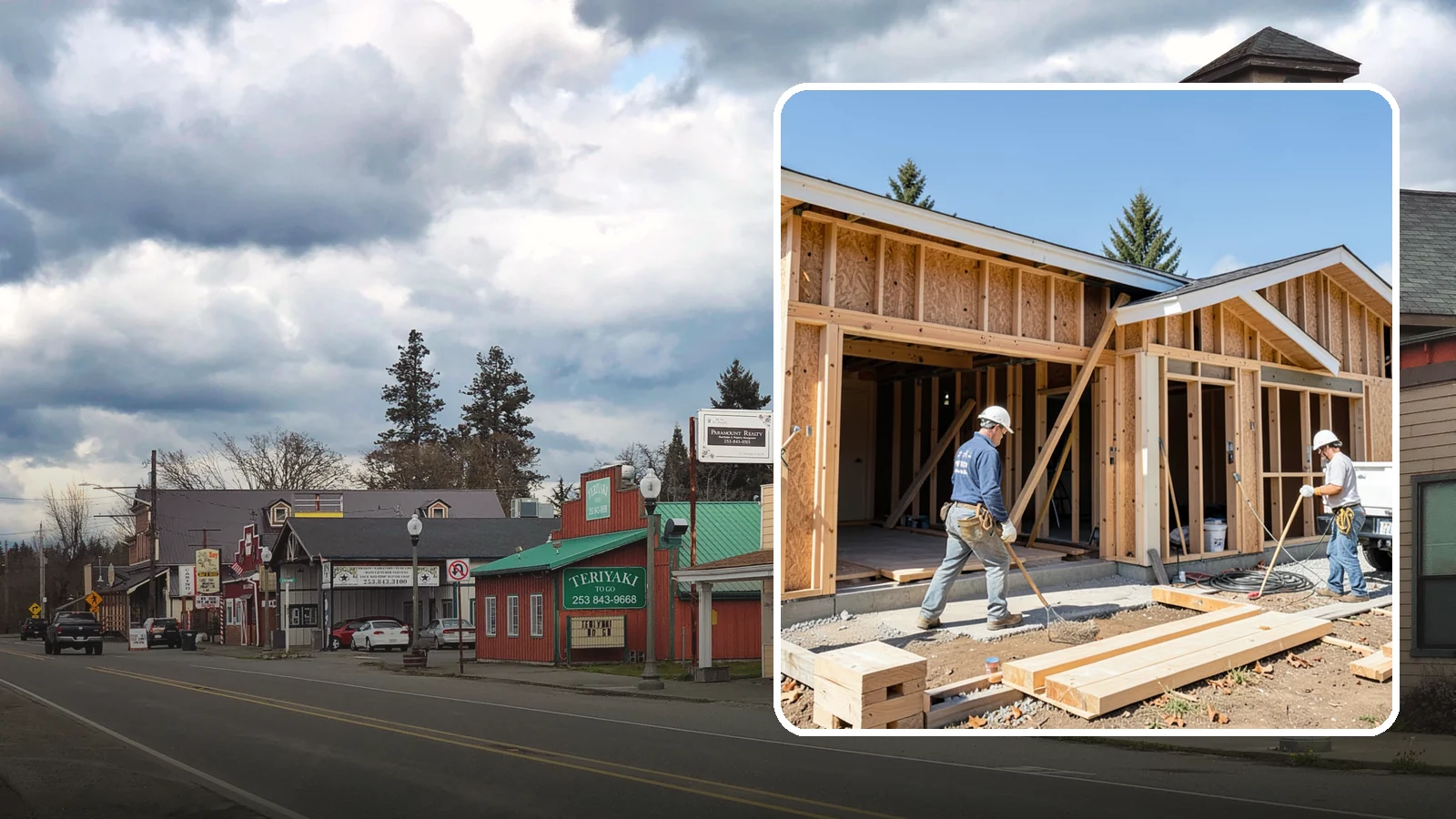 Gut Renovation in Roy, Pierce County, WA - A complete gut renovation that strips a Western Washington home to the studs and rebuilds it exactly the way you want.
