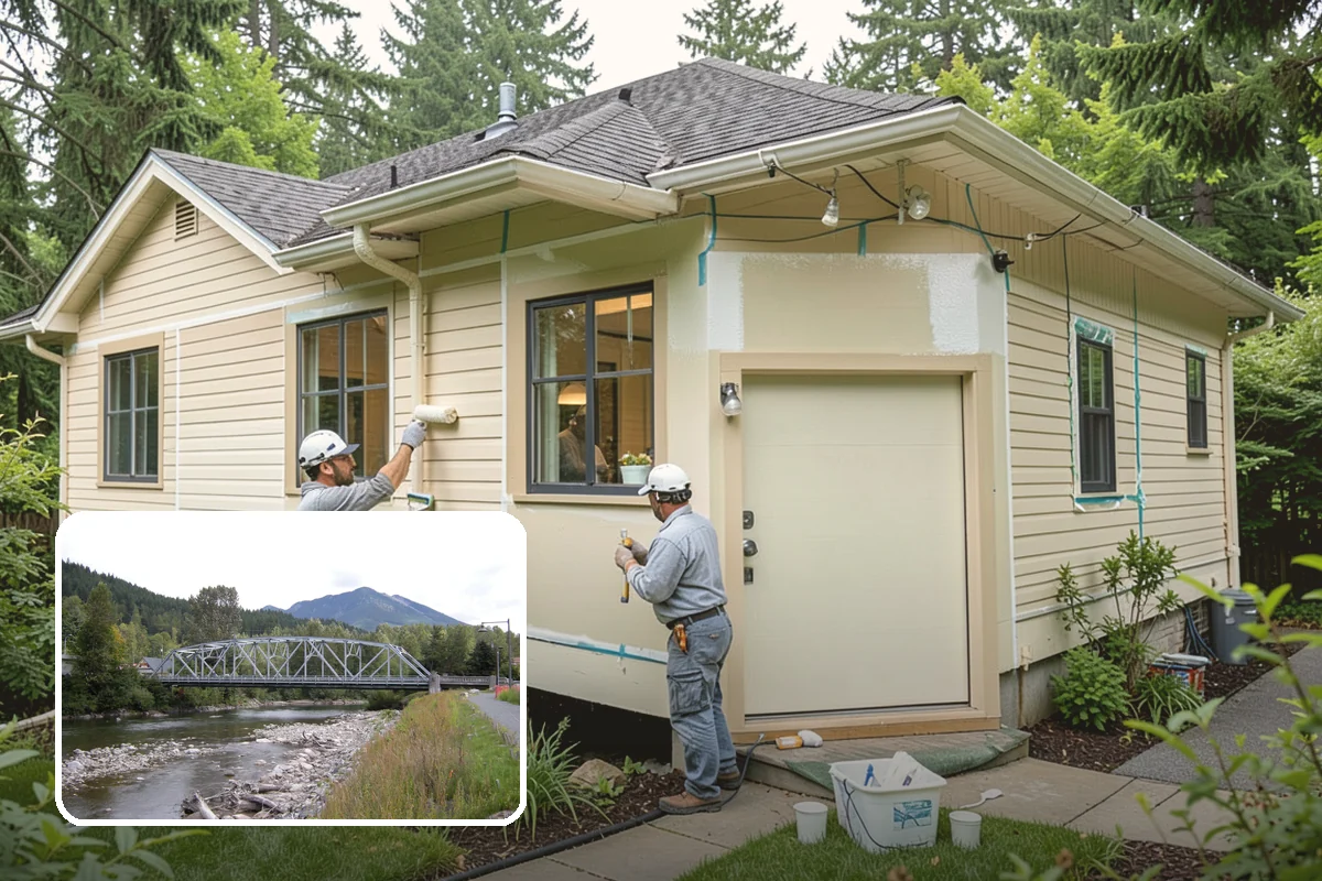 Gut Renovation in Skykomish, King County, WA - A complete fresh start down to the framing
