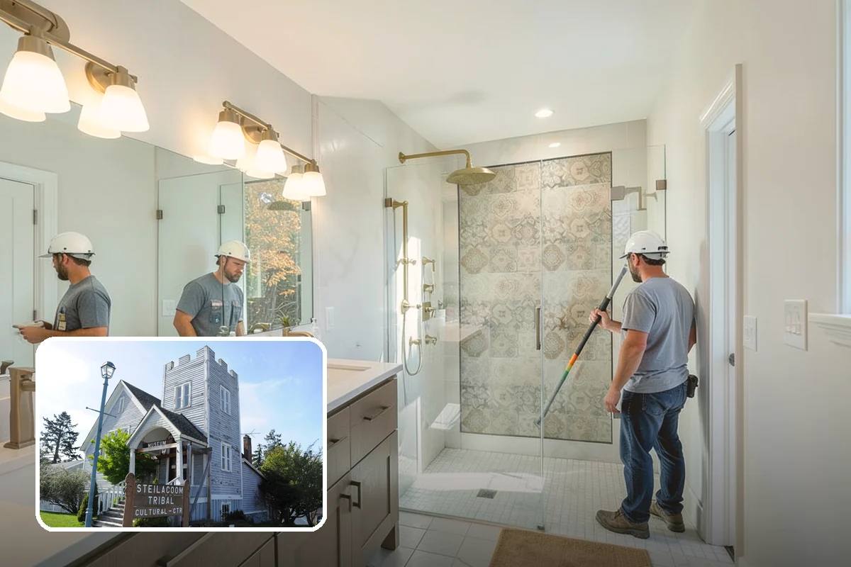 Gut Renovation in Steilacoom, Pierce County, WA - A complete fresh start down to the framing