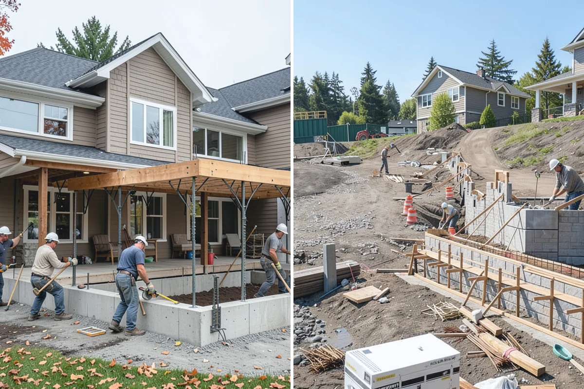 Gutter Guard Installation in Beaux Arts Village, King County, WA - Assess debris type and existing gutters