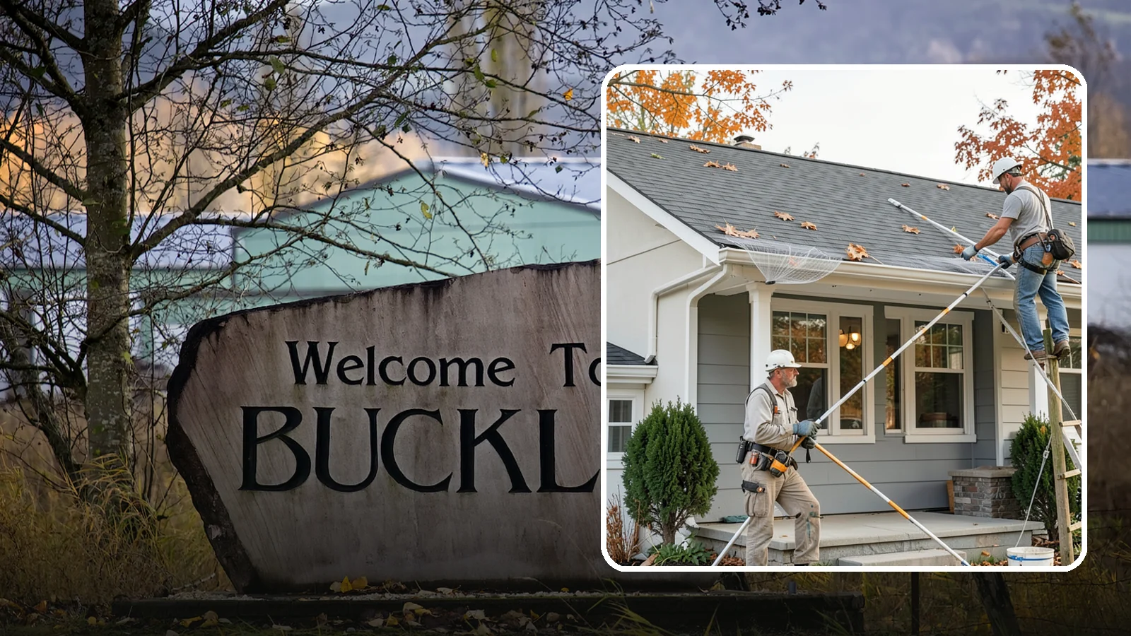 Gutter Guard Installation in Buckley, Pierce County, WA - We install gutter guards that keep leaves and debris out so water flows freely all year.