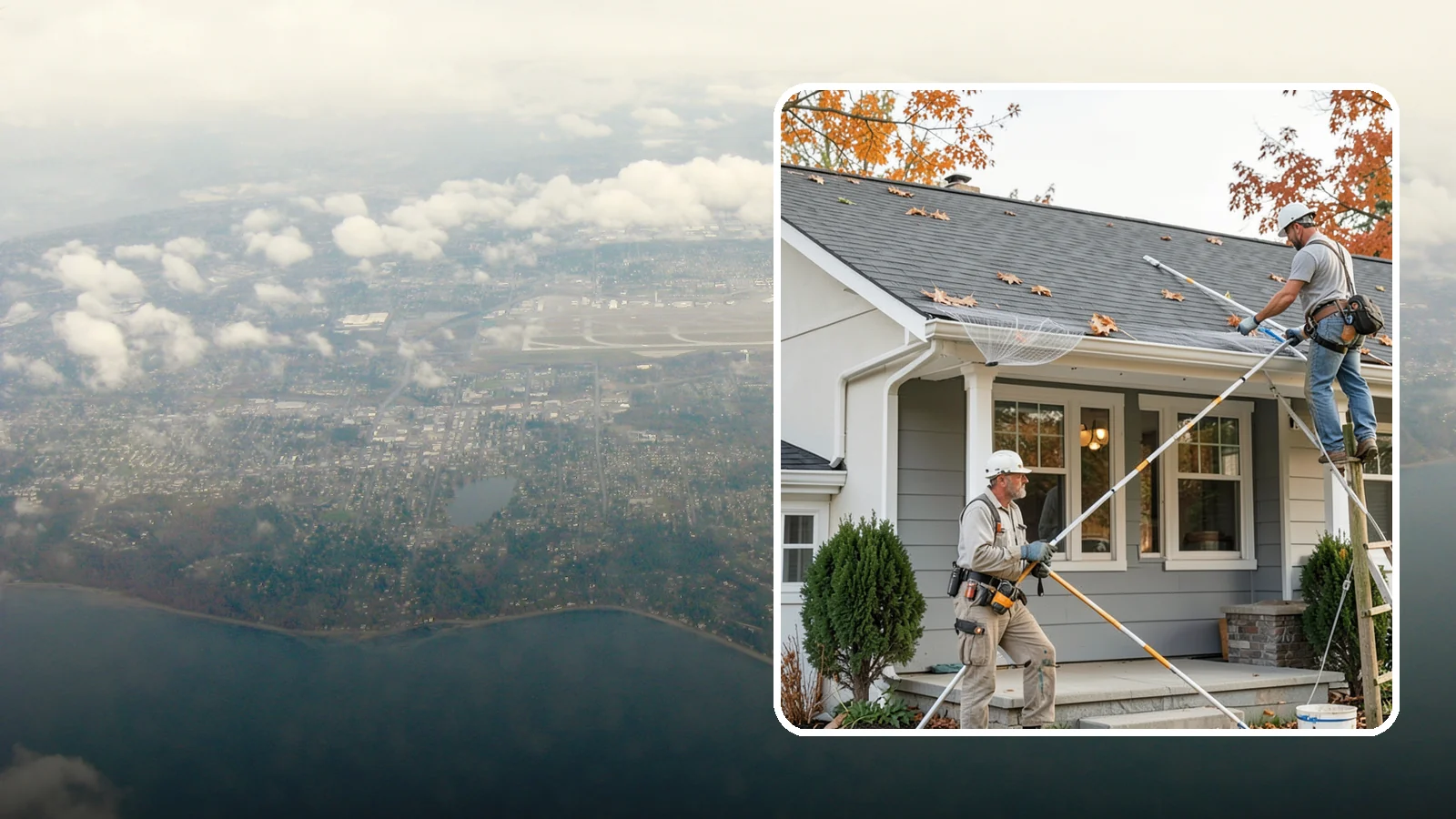 Gutter Guard Installation in Burien, King County, WA - We install gutter guards that keep leaves and debris out so water flows freely all year.