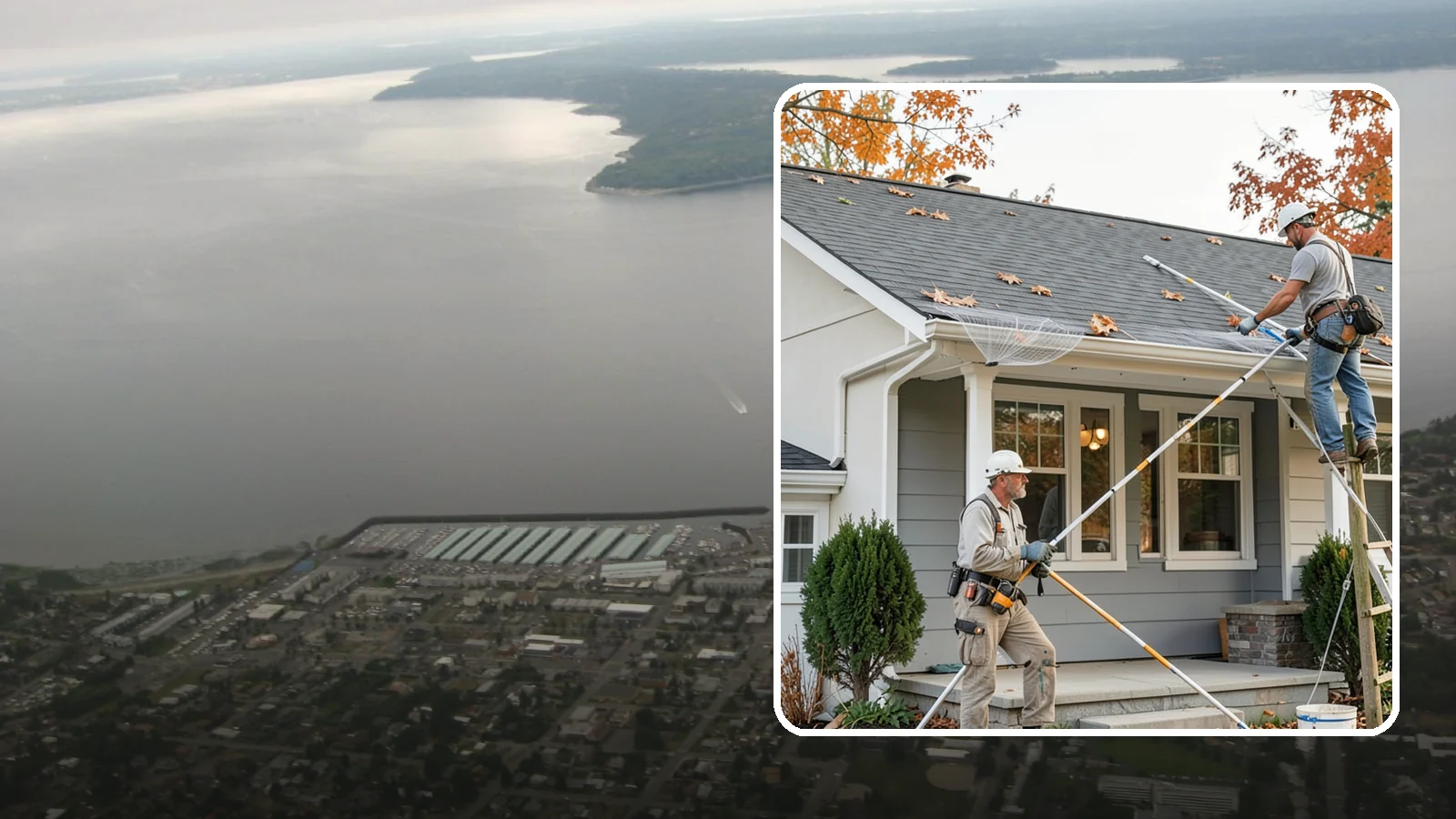 Gutter Guard Installation in Des Moines, King County, WA - We install gutter guards that keep leaves and debris out so water flows freely all year.