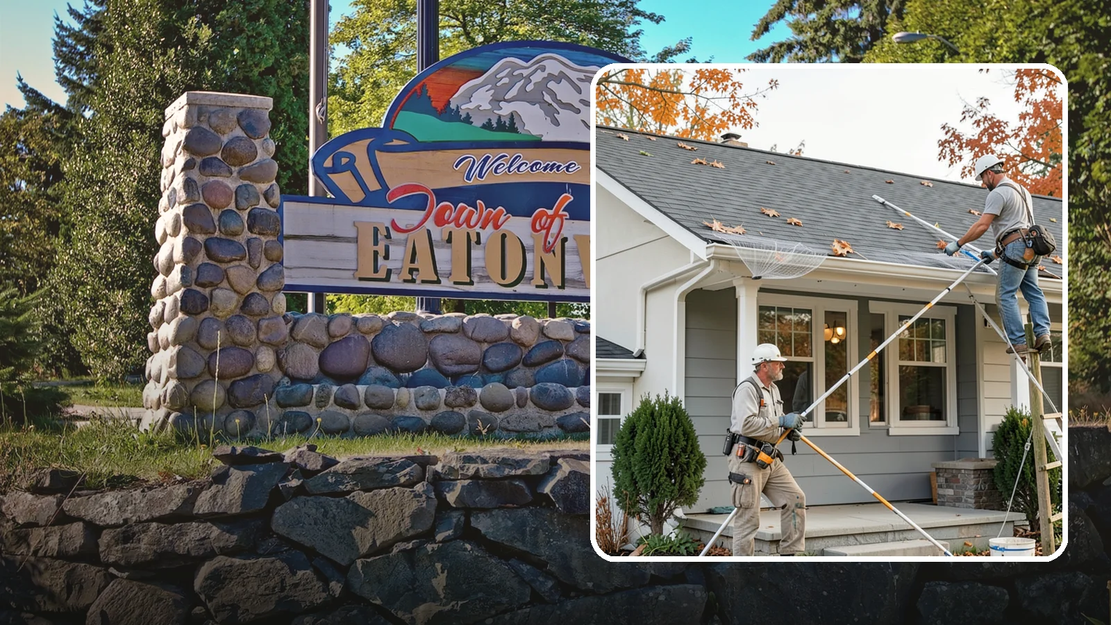 Gutter Guard Installation in Eatonville, Pierce County, WA - We install gutter guards that keep leaves and debris out so water flows freely all year.