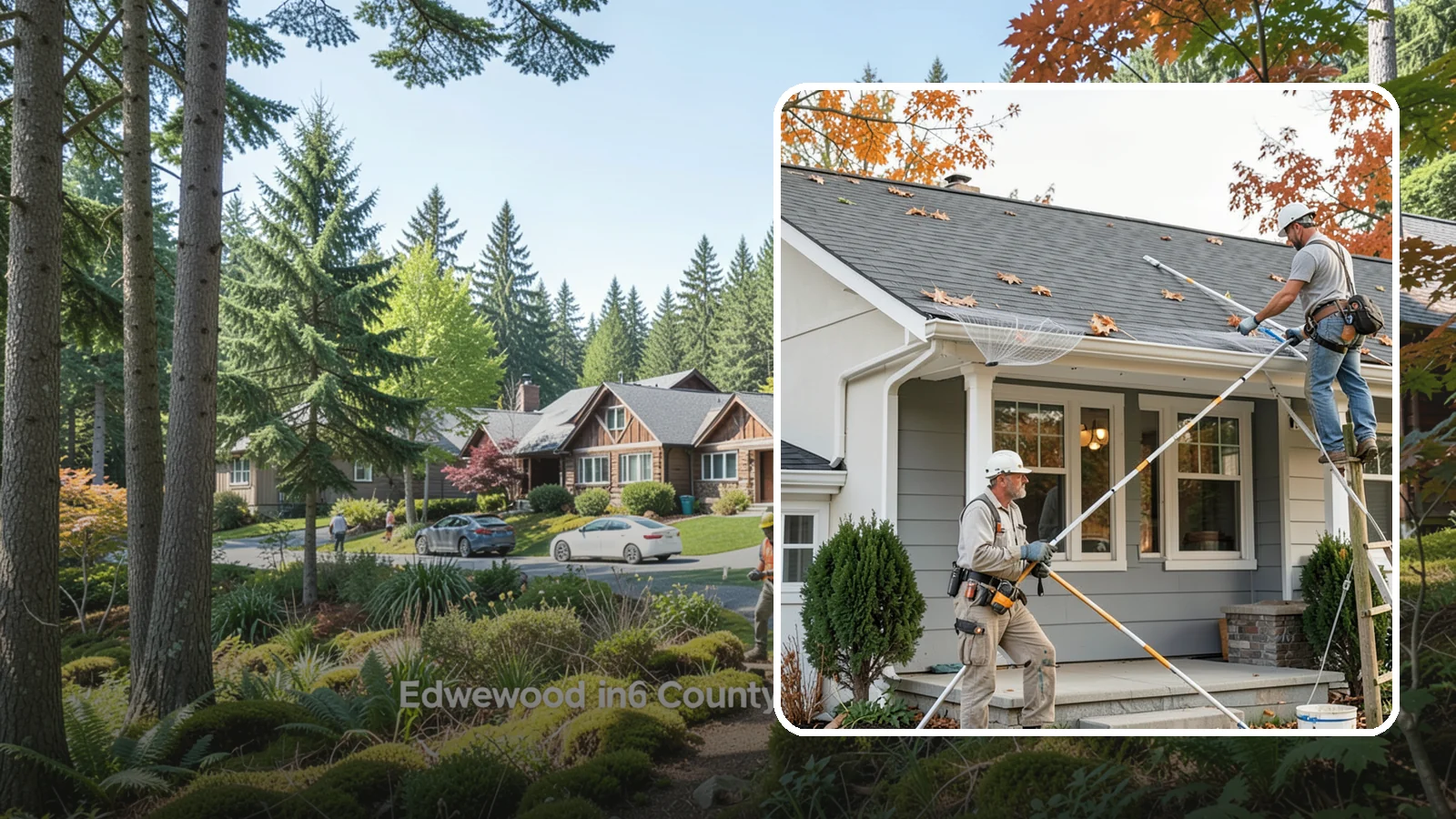 Gutter Guard Installation in Edgewood, Pierce County, WA - We install gutter guards that keep leaves and debris out so water flows freely all year.