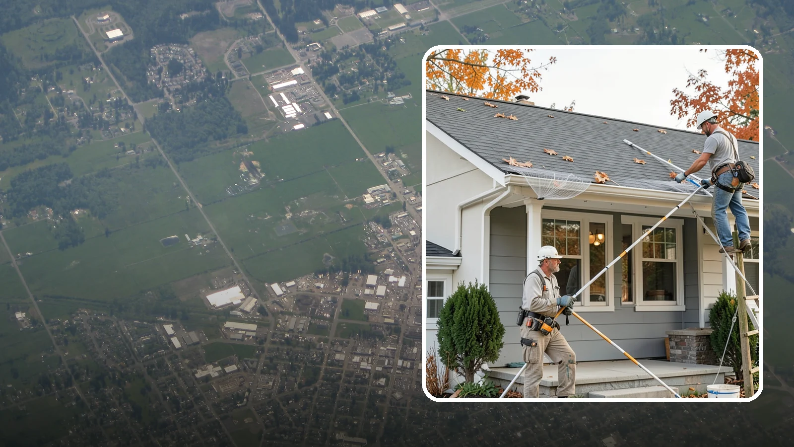 Gutter Guard Installation in Enumclaw, King County, WA - We install gutter guards that keep leaves and debris out so water flows freely all year.