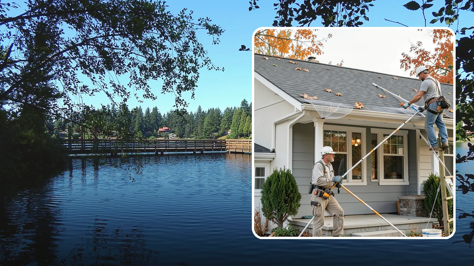 Gutter Guard Installation in Federal Way, King County, WA - We install gutter guards that keep leaves and debris out so water flows freely all year.