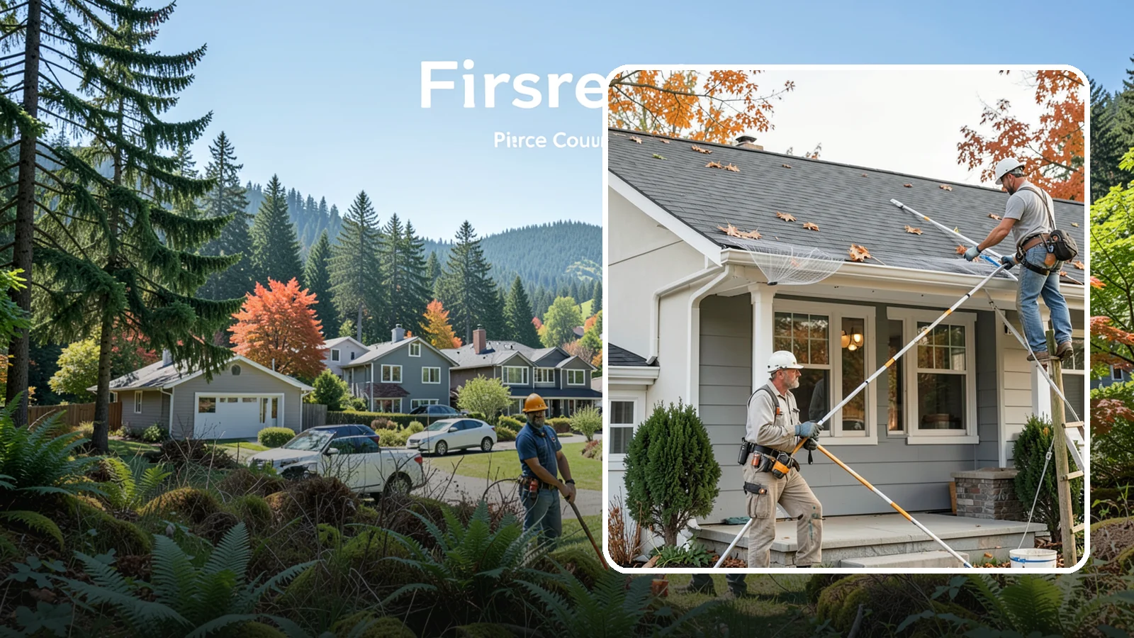 Gutter Guard Installation in Fircrest, Pierce County, WA - We install gutter guards that keep leaves and debris out so water flows freely all year.