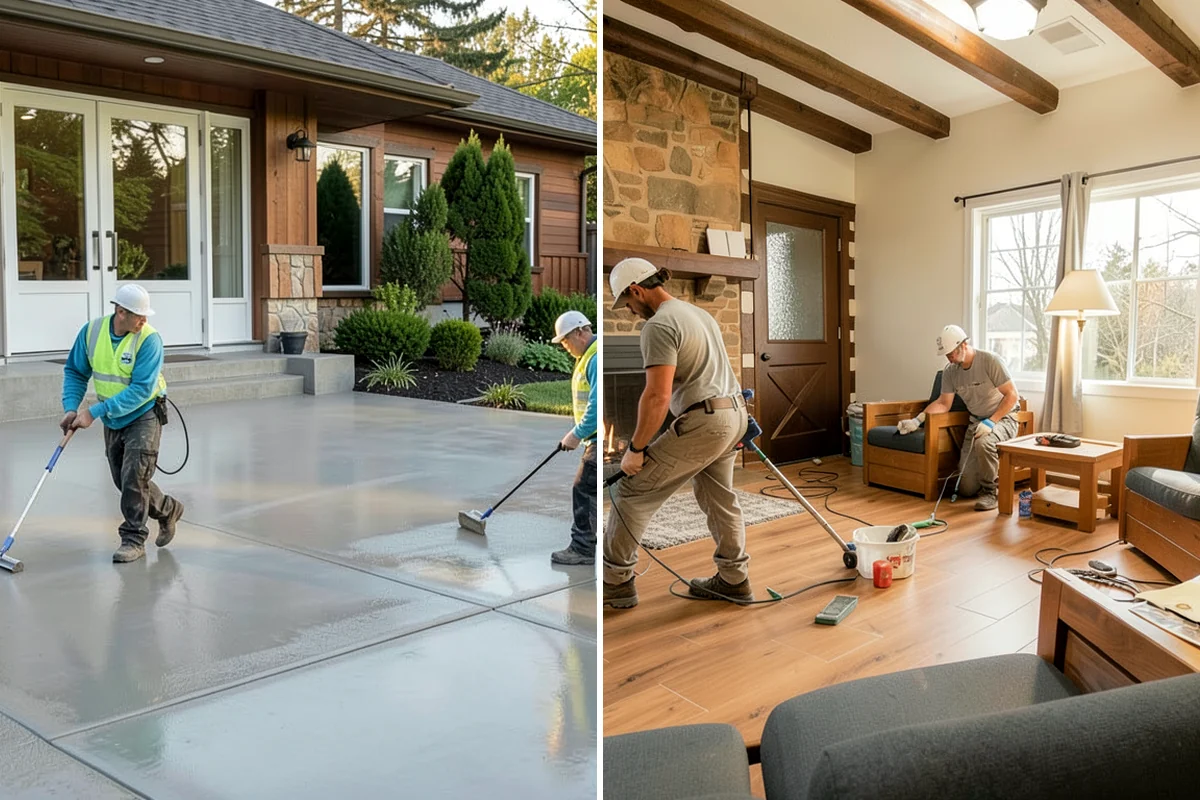 Gutter Guard Installation in Gig Harbor, Pierce County, WA - Assess debris type and existing gutters