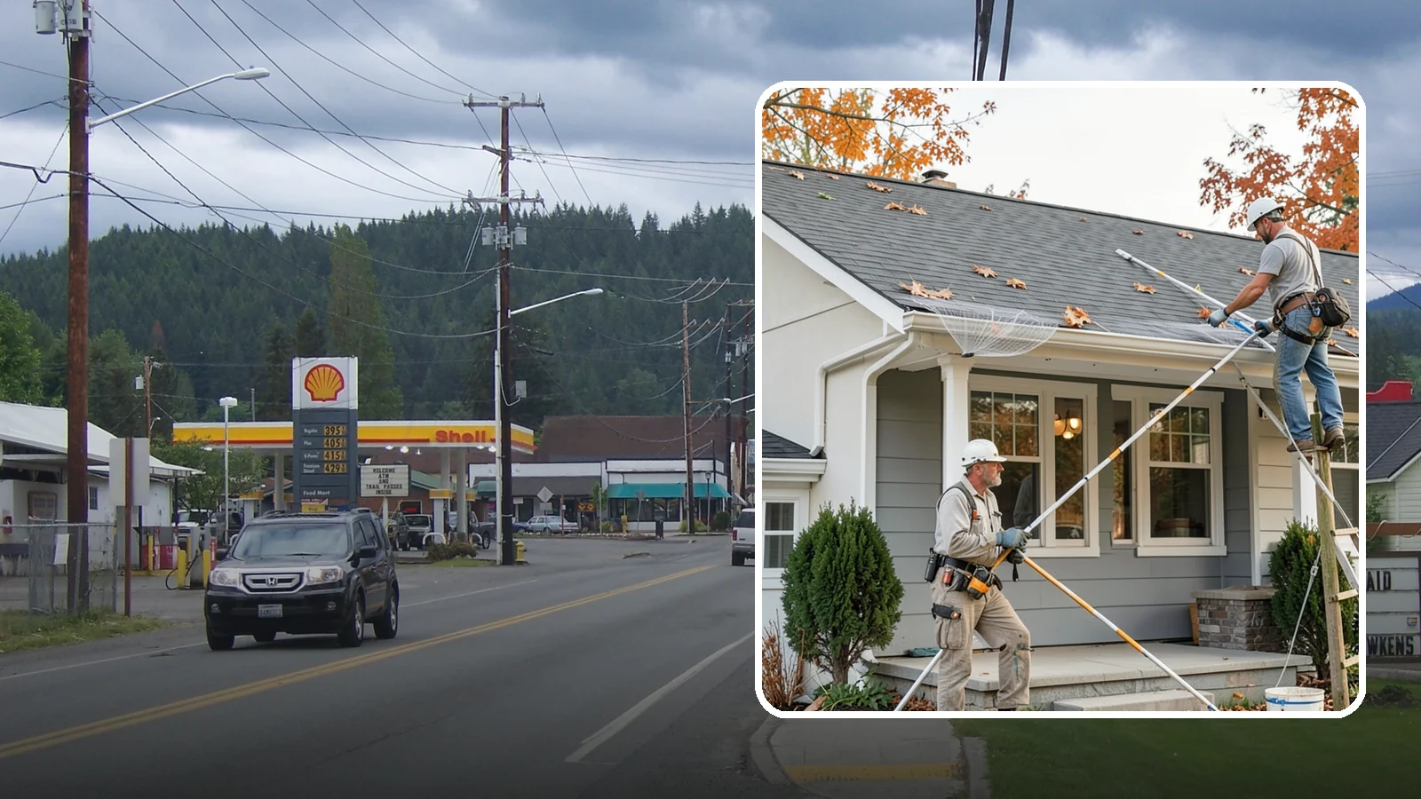 Gutter Guard Installation in Granite Falls, Snohomish County, WA - We install gutter guards that keep leaves and debris out so water flows freely all year.