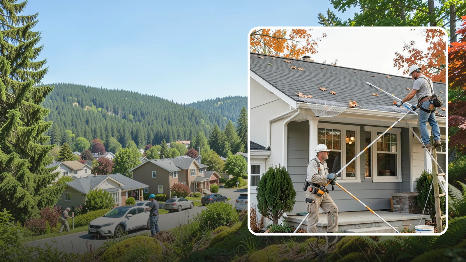 Gutter Guard Installation in Index, Snohomish County, WA - We install gutter guards that keep leaves and debris out so water flows freely all year.