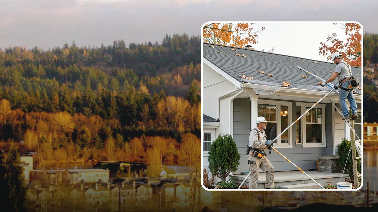 Gutter Guard Installation in Kenmore, King County, WA - We install gutter guards that keep leaves and debris out so water flows freely all year.