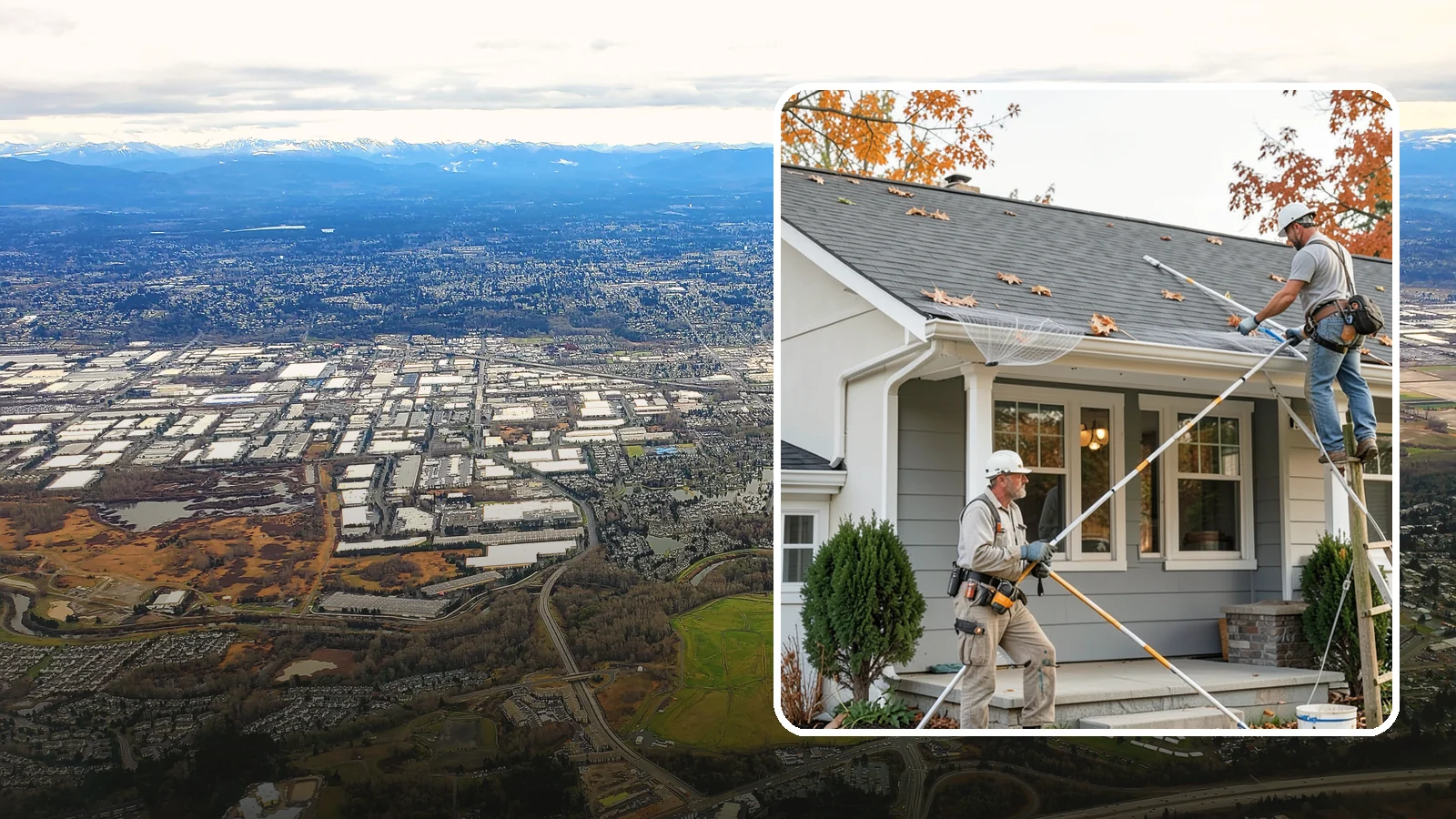 Gutter Guard Installation in Kent, King County, WA - We install gutter guards that keep leaves and debris out so water flows freely all year.