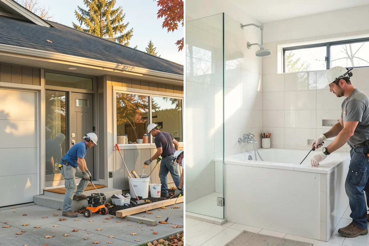 Gutter Guard Installation in La Conner, Skagit County, WA - Assess debris type and existing gutters