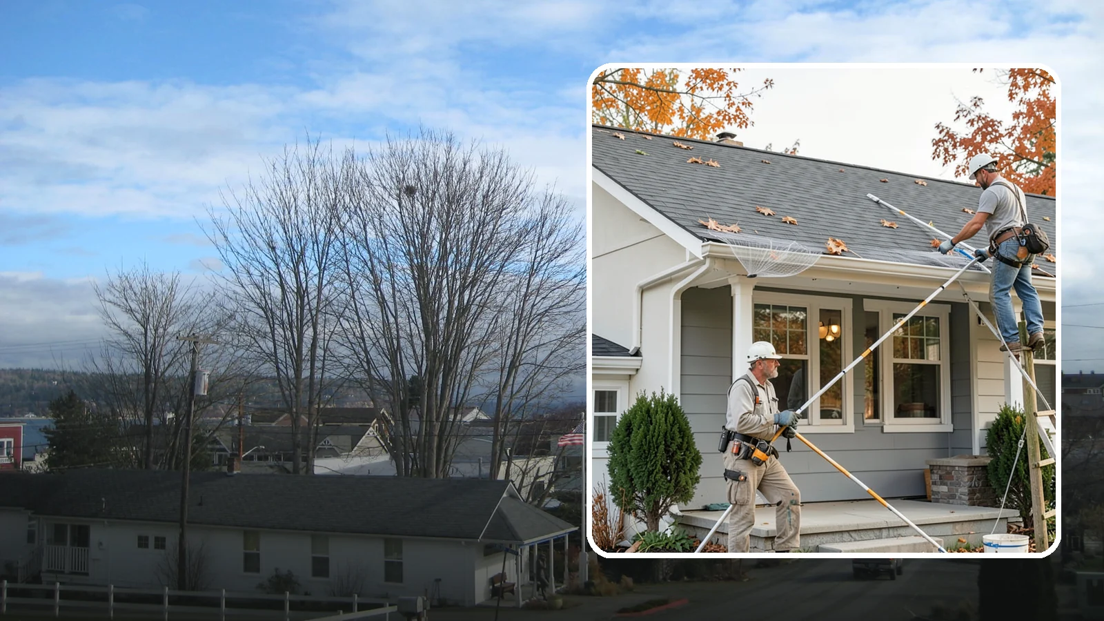 Gutter Guard Installation in Langley, Island County, WA - We install gutter guards that keep leaves and debris out so water flows freely all year.