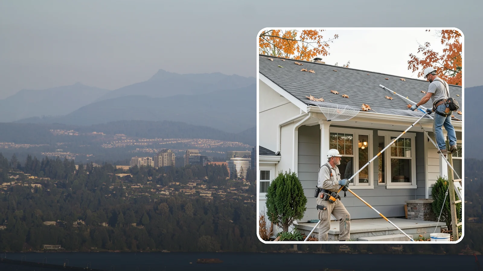 Gutter Guard Installation in Medina, King County, WA - We install gutter guards that keep leaves and debris out so water flows freely all year.