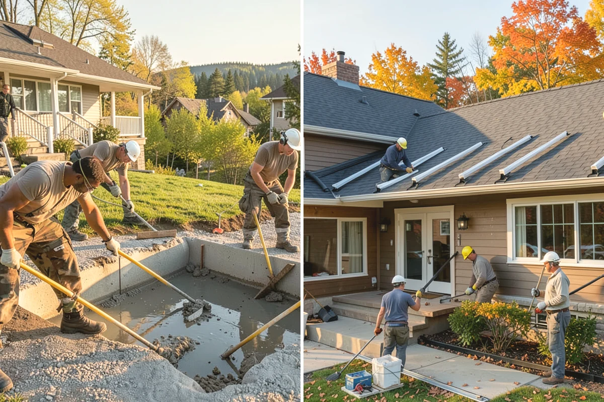 Gutter Guard Installation in Monroe, Snohomish County, WA - Assess debris type and existing gutters